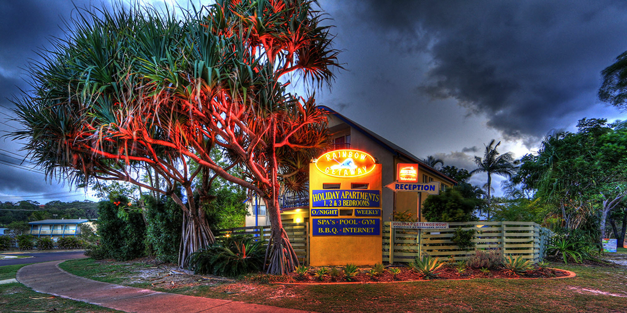 Rainbow Getaway Holiday Apartments Rainbow Beach Buitenkant foto